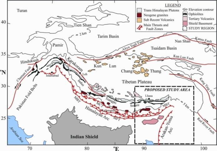 144 A. Panthi et al.: Revisiting State of Stress and Geodynamic Processes in Northeast India Himalaya and Its Adjoining Region several large/great damaging earthquakes have occurred in the past.