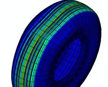 Thermo-mechanical Modelling of the Aircraft Tyre Cornering 33
