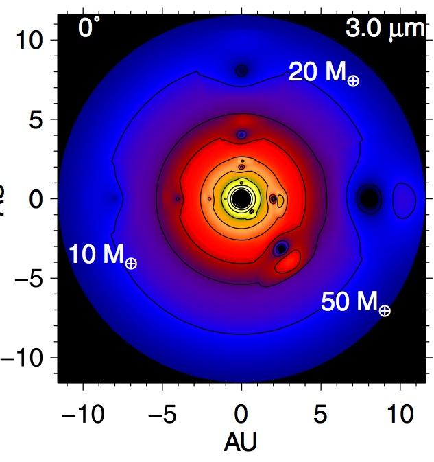 2011 Avenhaus et al. (in prep.) JangCondell 2009 Submm continuum is highly asymmetric in northern direction (dust trapping?