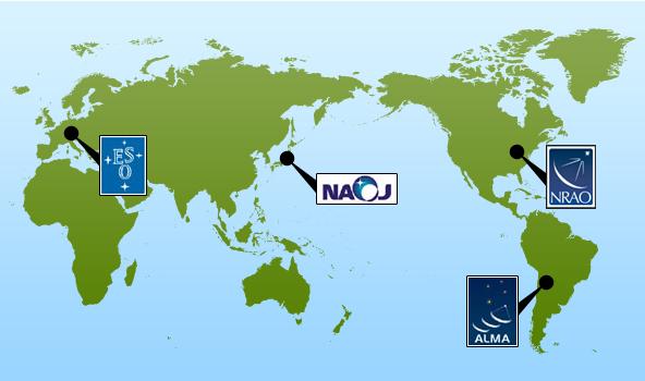 2 ALMA Telescope 21 countries and regions (Japan, Taiwan, Korea, U.S.