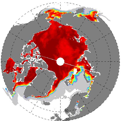 The Mercator ocean and sea-ice system PSY3V4 Main Characteristics Sea Ice Concentration (OSI-SAF) Model -Nemo 3.1, LIM2-EVP(mono-category) -Global ¼, 50 levels, IFS -Oct.