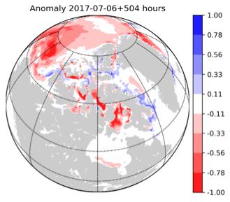 32 day Ensemble GIOPS Forecasts (EnsGIOPS) Running in real-time (every Thursday) since June 2016 forced by GEPS Forced by Global