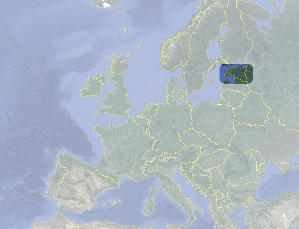 Republic of Estonia Population 1 320 000 ( ) Total area 45