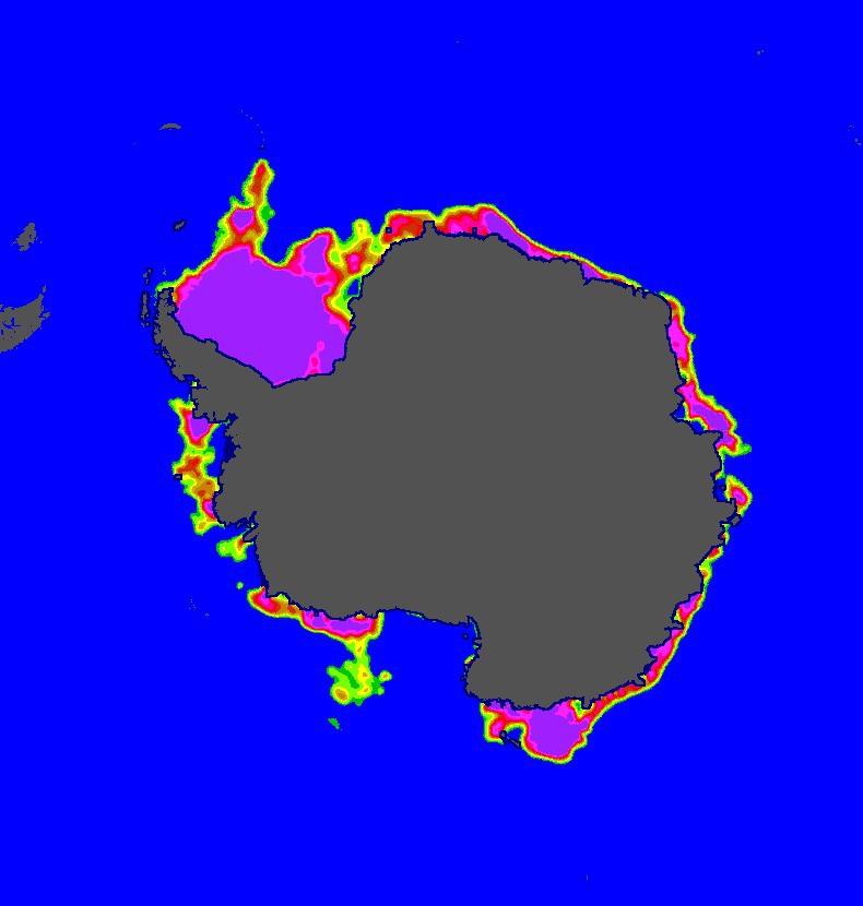 Current operational sea ice