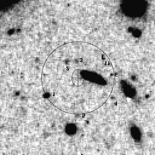 12 Fig. 1. Portion of the V -band image of the field around PSR J0108 1431 obtained with the FORS1 instrument of the VLT-Antu (North to the top, East to the left). The image, 25. 6 25.
