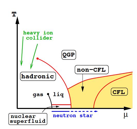 Theoretical relevance Probe the low temperature high density region of the QCD phase diagram! Uncertainties still large.