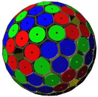 AGATA Advanced GAmma Tracking Array 180 hexagonal crystals 3 shapes 60 triple-clusters