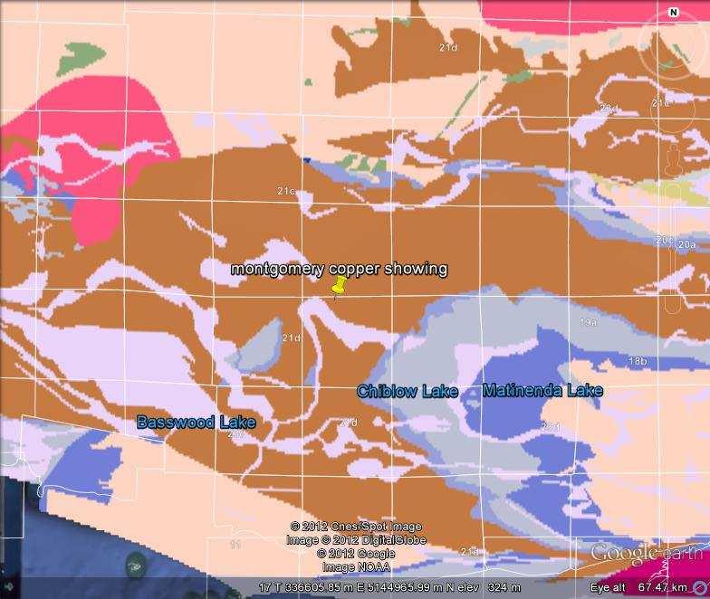 Montgomery Bedrock Geology 21d-Gowganda Formation:
