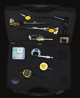 K I T S Ultimate Asimeto Metrology Kit Kit contains: 6 x.001 Aluminum Diecast Dial Caliper (7304065) 6 x.0005 Absolute Digital Caliper (7307563) 0-1 x.