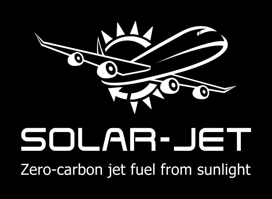 European Union Project SOLAR- JET EU FP7- AeronauWcs and Air TransportaWon DemonstraWon and opwmizawon of carbon- neutral solar kerosene producwon from CO 2 and H 2 O DuraWon 4 years (June