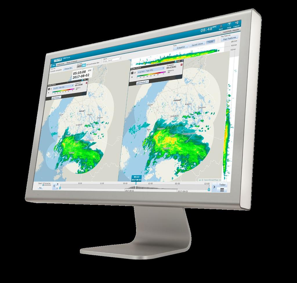 Understand Storms to Make Better Decisions IRIS Focus tools support quicker decisionmaking and accurate precipitation estimation and