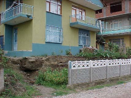 5) Kocaeli, Turkey earthquake. Again, the ground deformation is not uniformly distributed on each side of a dip-slip fault, so setback criteria should not be the same on each side of a dip-slip fault.