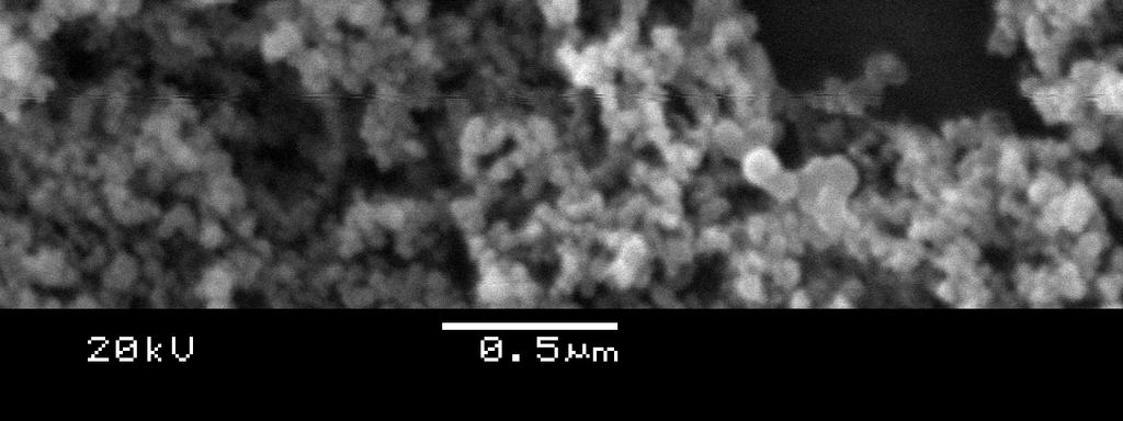 SEM pictures of the topology in the nanoscale