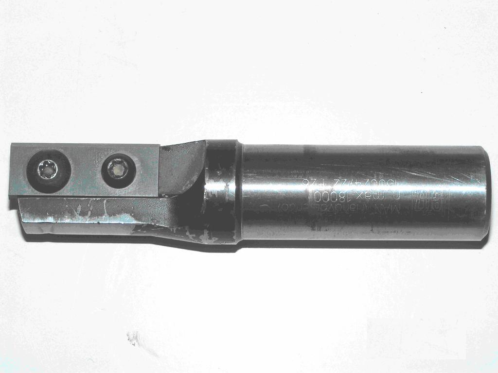 5.2.2 Cutting Tool Geometry The composite cutting process used was end milling or routing. The tool used was an end mill with a single cutting edge, as shown in Figure 5.2. The cutter dimensions are found in the Table 5.