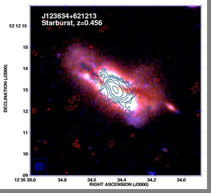 MERLIN observation of HDF-N Muxlow et al 2005 Size VLA detected 92 sources at L-Band in a 10 10 arcmin field centred on the HDF-N above a completeness
