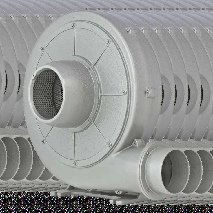 LK4 DESCRIPTION Dutair LK-series industrial ventilators consist of a robust body made from die-cast aluminium alloy. Impellers are made of extruded aluminium.