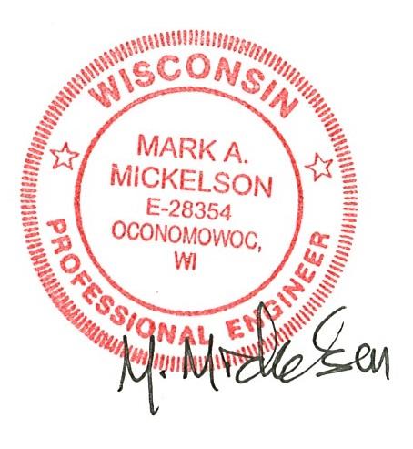 LN OL OL S SH C XISIN LANS SOUHS BASIN # XISIN LANS ACIN AVNU / CH 'Y' PHAS A HIHS OL XISIN LANS I, Mark Mickelson, certify that as-built grades at dgewater Heights Phase in the City of Muskego,