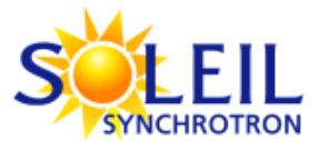 SOLEIL : A 3 rd generation synchrotron light source 29 beamlines operational in 2018.