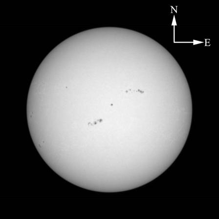 The database for the CLEA Solar Rotation Lab consists of 368 images obtained at the GONG solar telescopes between January 1, 2002 and April 30, 2002.
