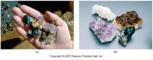 Colors in Nature Minerals like corundum (Al 2 O 3 ) are colorless.