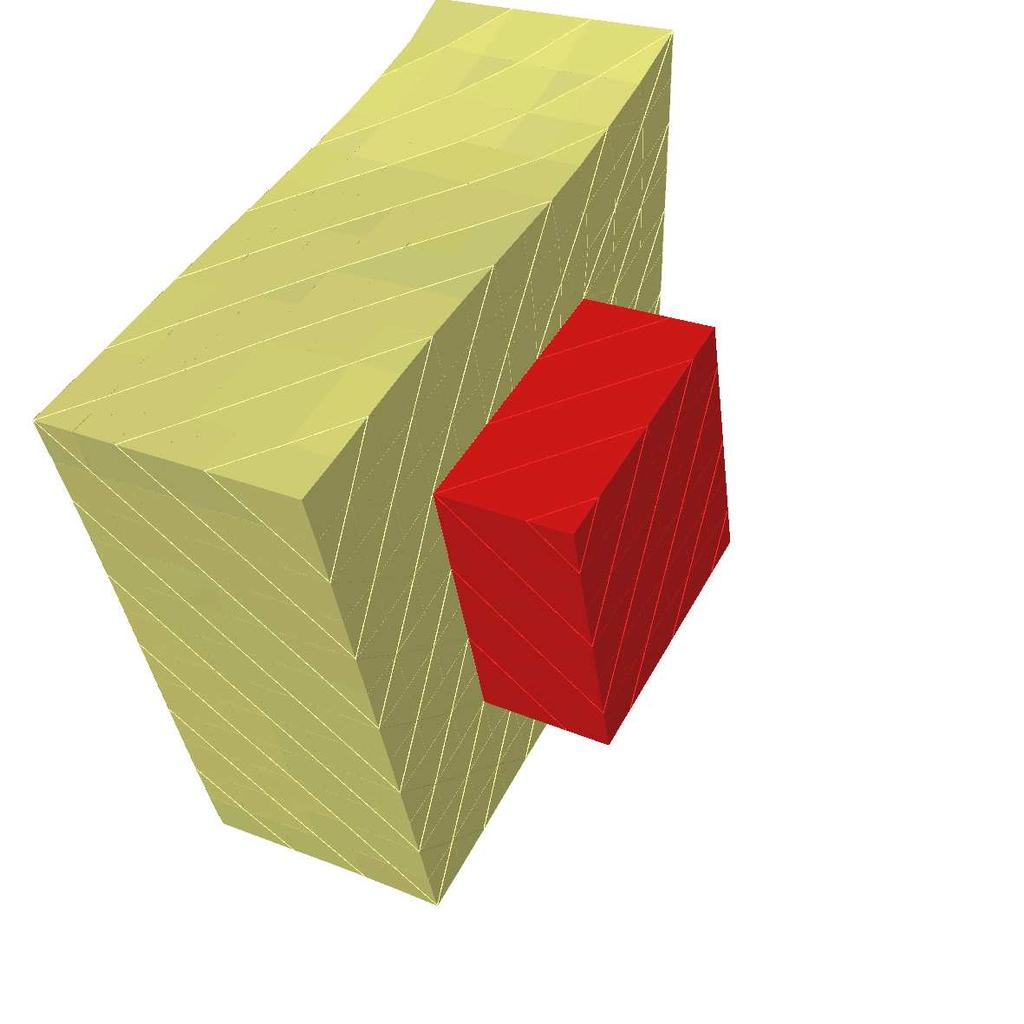 The stiffer, interior cube intersects all interior edges. Edge average (hom.) Edge average (het.) Weighted average (het.) It. κ It. κ It. κ 31 18.62 179 4.11 10 6 37 16.57 Table 5.