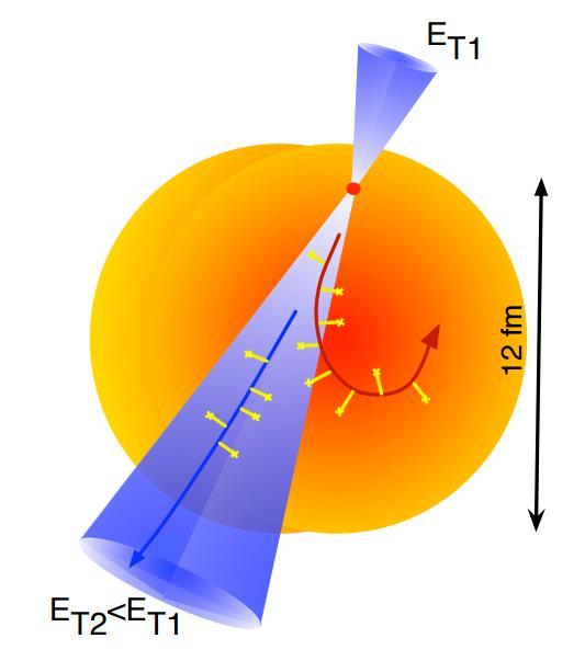Significant Energy Flow Out of the Jet Cone Tracks in the jet cone ΔR<0.8 Tracks out of the jet cone ΔR>0.