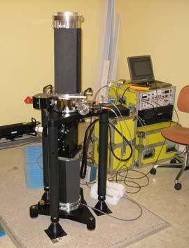 Figure 1: The Swedish instrument The FG5 instrument is the most accurate type of absolute gravimeter ever constructed for practical applications and is capable of delivering a standard error of about