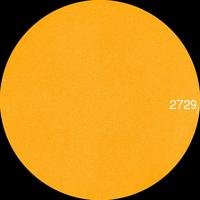 activity = 1% Coronal holes on the Earthfacing side of the sun Space Weather: Sunspot 2729 is nearing the eastern edge of the earthfacing disk and has no threat of significant
