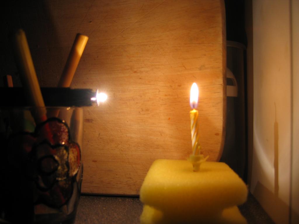 A candle flame casts a shadow For a constant source function, the solution becomes, Iν (τ ν ) = Iν (0)e τ ν + Sν (1 e τ ν ) and as τν, Iν Sν.