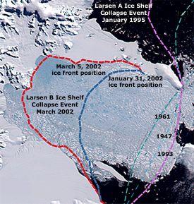2) Formation of Larsen A ice sheet 3) Formation of Larsen B ice sheet 4) Your own origin on planet Earth You will need to plan your spacing carefully.