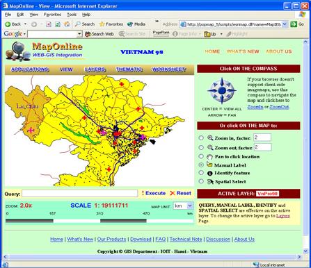 Regarding its mapping capabilities, PopMap is quite versatile containing many functions that can be used to manage and control the information. PopMap provides most common thematic mapping.