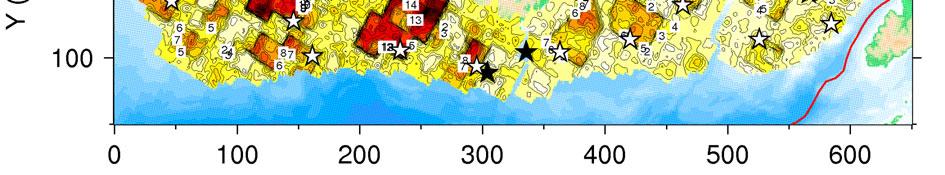 The seismic waves propagate from Off Kii Peninsula in the east and west directions in Case-.