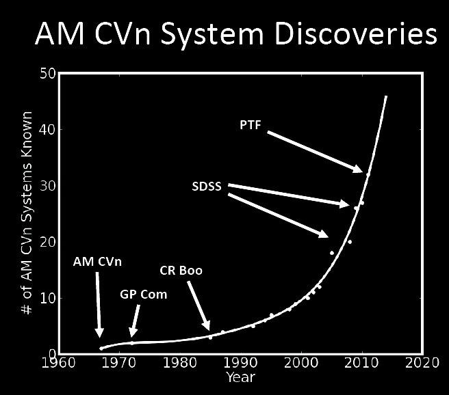 Number of AM CVn stars