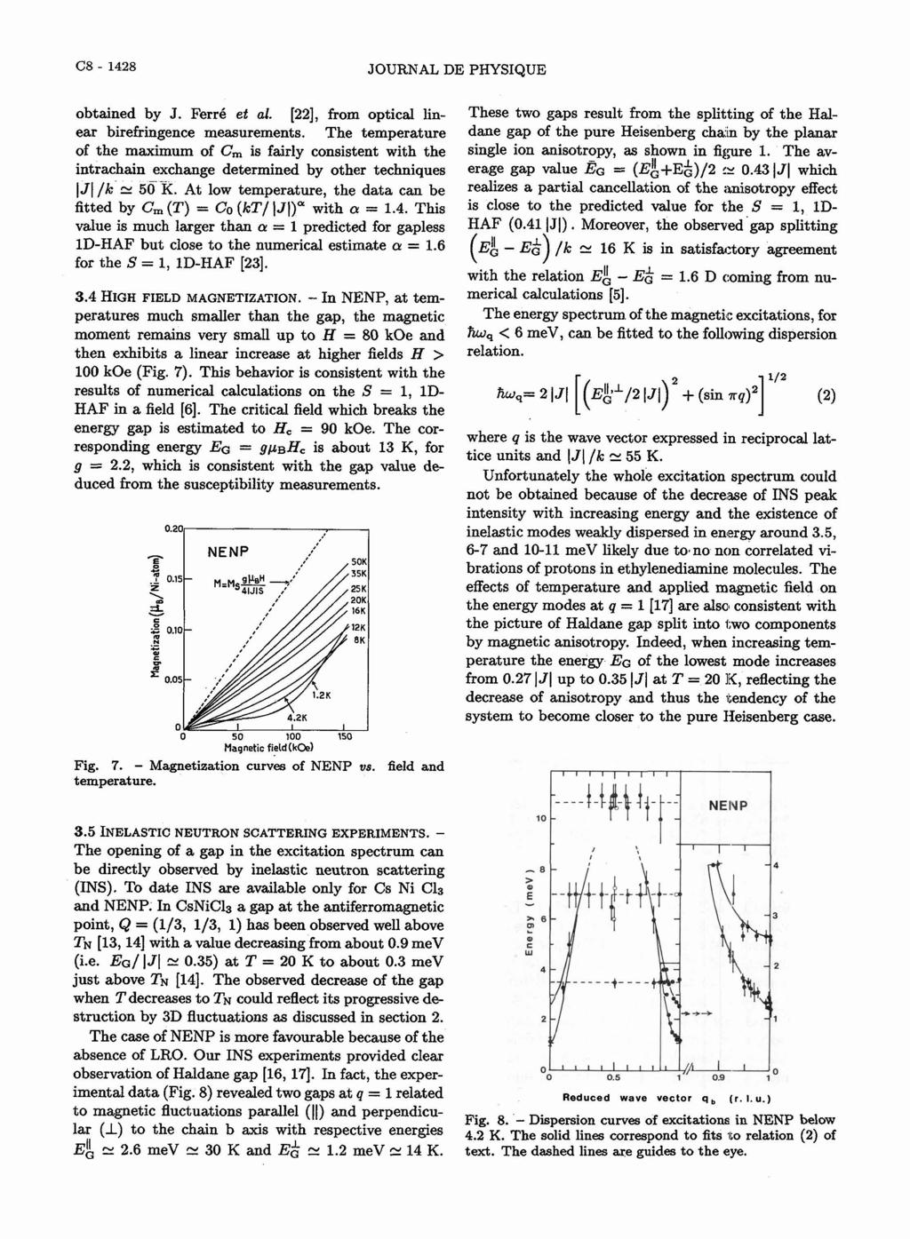 C8-1428 JOURNAL DE PHYSIQUE obtained by J. Ferr6 et al. [22], from optical linear birefringence measurements.