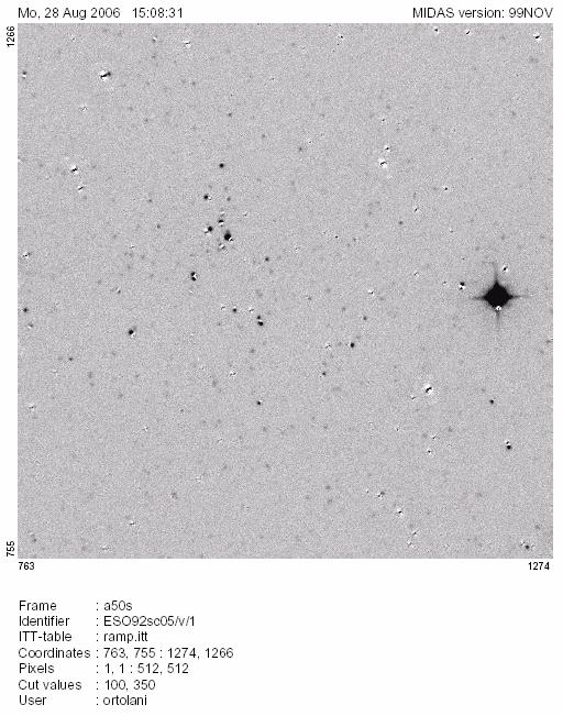 in the cluster ESO92. 60 sec.