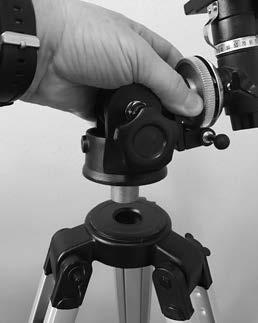 To use the red dot finder scope properly, it must be aligned with the main telescope. This is easiest to do during daylight hours, before observing at night. Follow this procedure: 1.