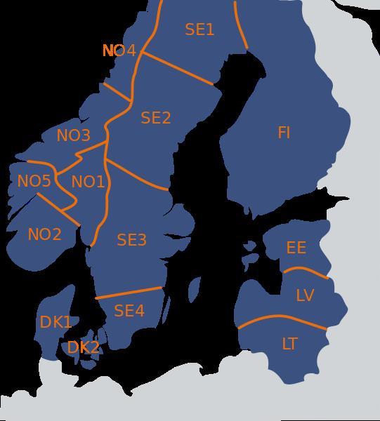 Solution 2: Smaller bidding zones to see congested boundaries In Scandinavia they have