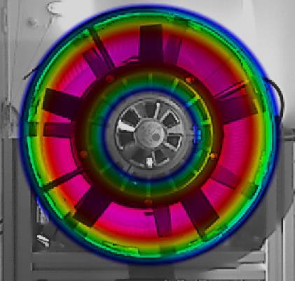 FAN 2018 9 The aero-acoustic sound source of impeller B is the trailing edge, for Sample 1 as well as for Sample 2.
