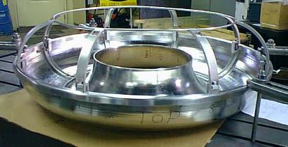 vacuum vessel under construction Cryostat vacuum