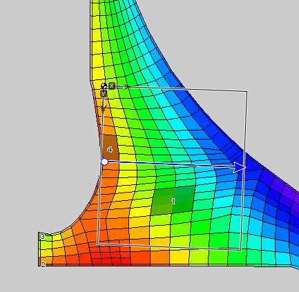 2D Finite Element Model Interface in DARWIN Import, visualize 2D FE model & stresses Use mouse to build engineering FCG