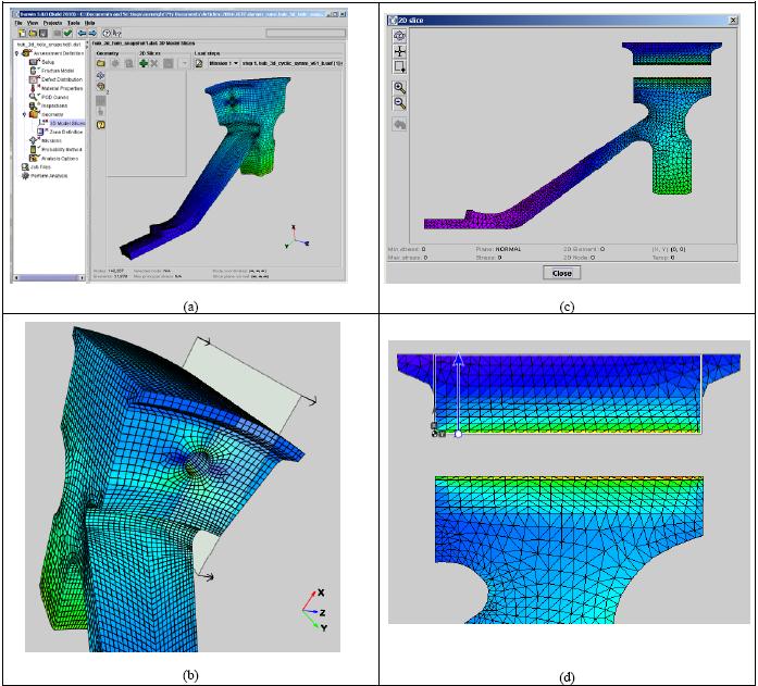 3D Finite Element Model Interface 1. Load 3D FE model 3.