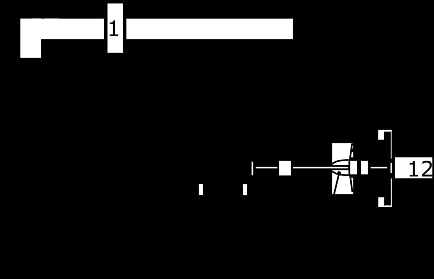 The test rig, presented in Figure 5, consists of a volume flow measurement (1) according to DIN EN ISO 5167-2 [4], a supply fan (2) with throttle