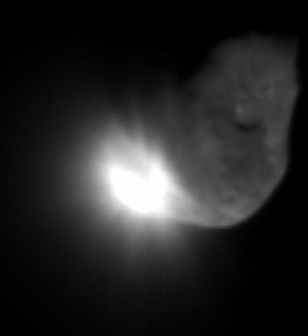 Blowing Up a Comet In July of last year,the Deep Impact mission visited the comet Tempel 1 In addition to