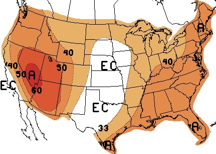 This forecast reflects the wet soil moisture anomalies currently found in that region (see http://www.cpc.ncep.noaa.gov/soilmst/ img/curr.w.anom.daily.