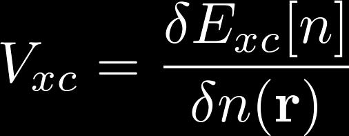 Kohn-Sham equations