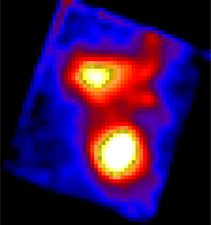 (2000) concluded that the IR emission of this component is dominated by star formation activity.