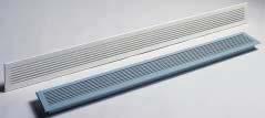 AVPA, AABS, AABD AVPA BAR GRILLES ASG ASGF Slimline bar grilles offer an attractive alternative for sidewall,