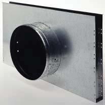 ACK AMU PLENUMS FITTINGS AND ACCESSORIES End of line or plenum mounted measuring devices, in conjunction with