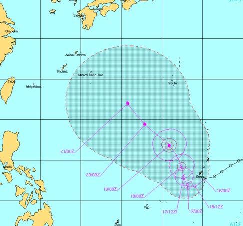 Western Pacific Tropical Depression 26W As of 5:00 a.m.