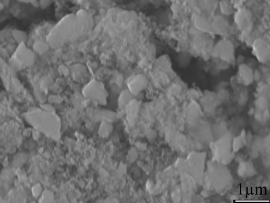travel almost unrestrictedly. In the ball milled sample, large secondary particles were crushed into small pieces and these nano scale particles tended to agglomerate together.